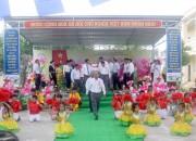 Lễ đón nhận Bằng công nhận trường đạt chuẩn quốc gia Lễ đón nhận Bằng công nhận trường đạt chuẩn quốc gia